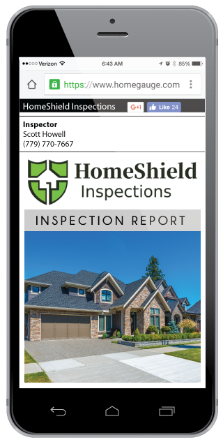 Homegauge CRL Digital Home Inspection Report